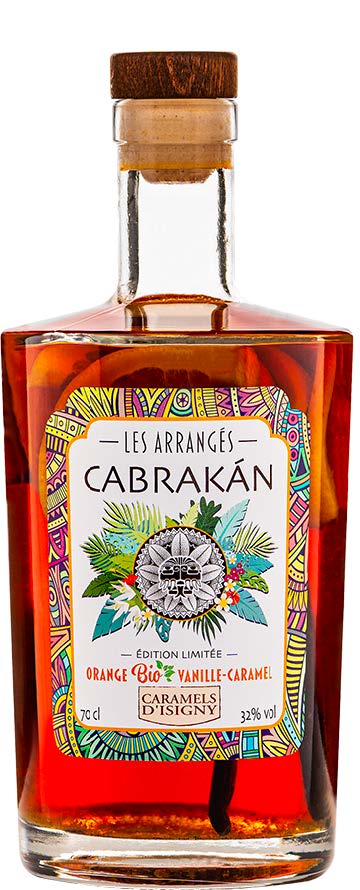 CABRAKAN orange bio vanille caramel rhum arrangé 70cl