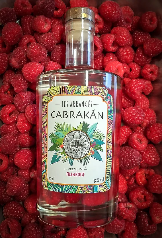 CABRAKAN Framboise rhum arrangé 32% – Image 2