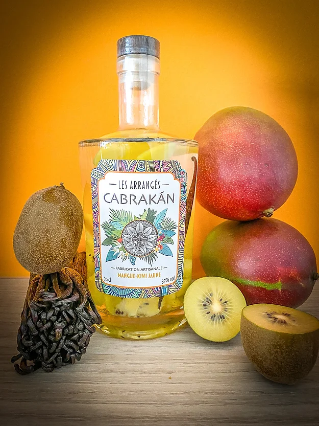 CABRAKAN Clémentine Tonka rhum arrangé 32% – Image 2