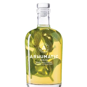 ARHUMATIC Mojo, menthe-citron vert, rhum arrangé 26%ARHUMATIC MOJO, rhum vieux Cubain - menthe - citron vert, rhum arrangé 26%