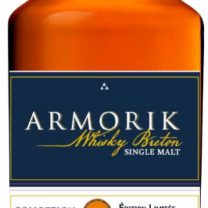 ARMORIK 4 ans 2020 STR Cask Bio 46% collection Pomme d'AmbreArmorik 4 ans whisky single cask bio, édition limitée Pomme d'Ambre