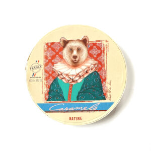 Caramels nature, OctaveCaramels nature, Octave, boite en bois de 50g