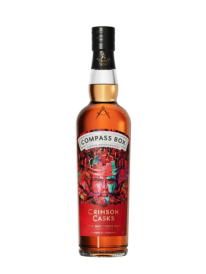 CRIMSON CASKS Compass Box, blended whisky 46%