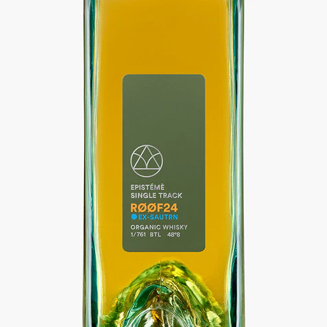 Domaine des Hautes Glaces Epistémè ROOF24, rye ex Sauternes BIO whisky – Image 2