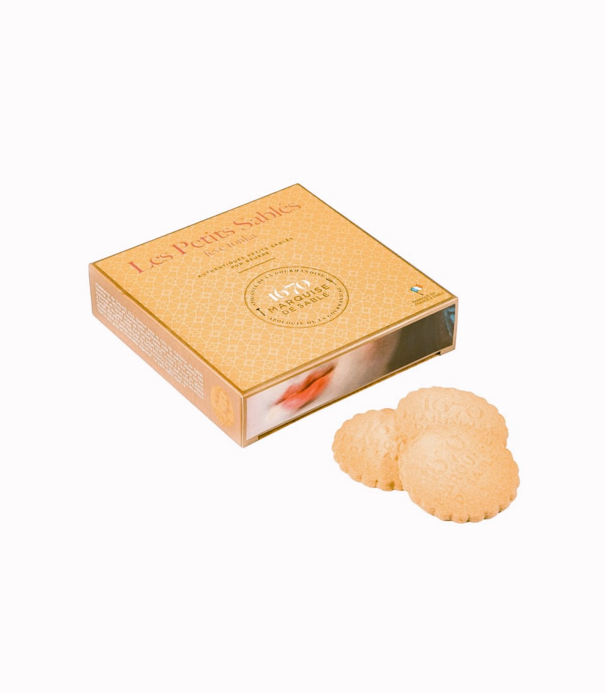 La Sablésienne, Biscuits sablés à la fève de Tonka, étui 100g