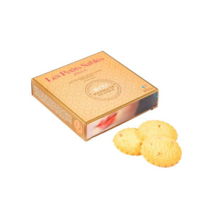 Biscuits sablés aux Pépites d'AbricotLa Sablésienne, Biscuits aux pépites d'abricot, étui de 100g