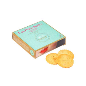 Biscuits sablés aux Pépites de Caramel beurre saléLa Sablésienne, Biscuits salés aux pépites de caramel beurre salé, étui 100g