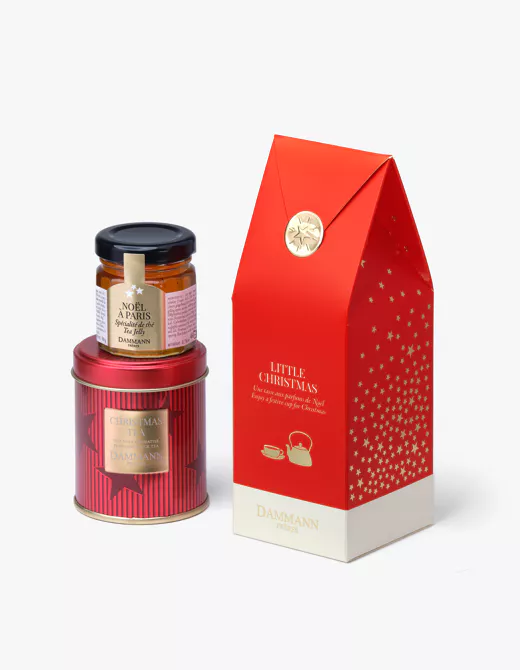 coffet little holidays rooibos = gelée Dammann