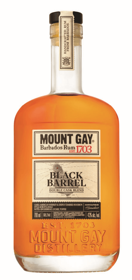 Mount gay black barrel double cask, rhum Barbade