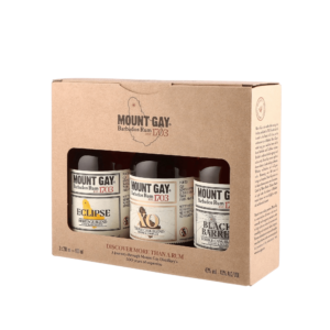 MOUNT GAY Pack Discovery coffret 3 rhumsMount Gay pack discovery rhums 3 boutielles 20 cl