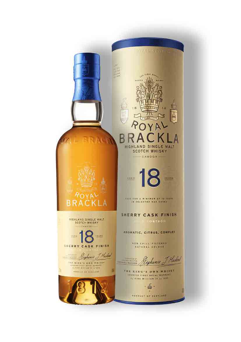 Royal Brackla single malt finition Palo Cortado