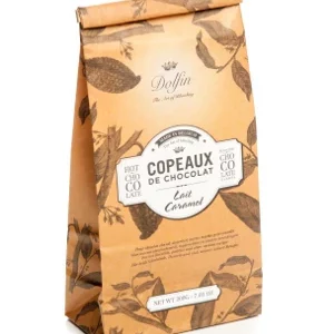 Copeaux de Chocolat Lait CaramelDOLFIN, Copeaux chocolat lait caramel 200g