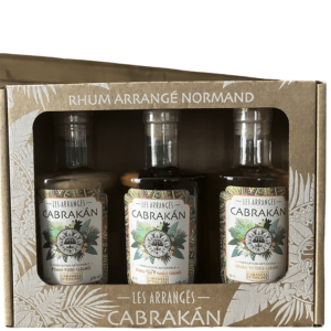 CABRAKAN Coffret, rhums arrangéscoffret 3 rhums arrangés Cabrakan
