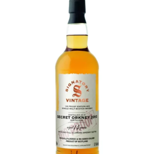SECRET ORKNEY 14 ans 2010 100 proof, single malt 57,1%Secret Orkney 2010