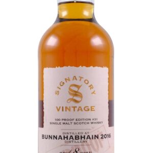 BUNNAHABHAIN 8 ans 2016 100 proof, single malt 57,1%Bunnanabhain 8 ans 100 proof bouteille 70cl