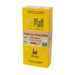 Capsules compatibles Nespresso Gabicha bioCapsules compatibles Nespresso Gabicha bio
