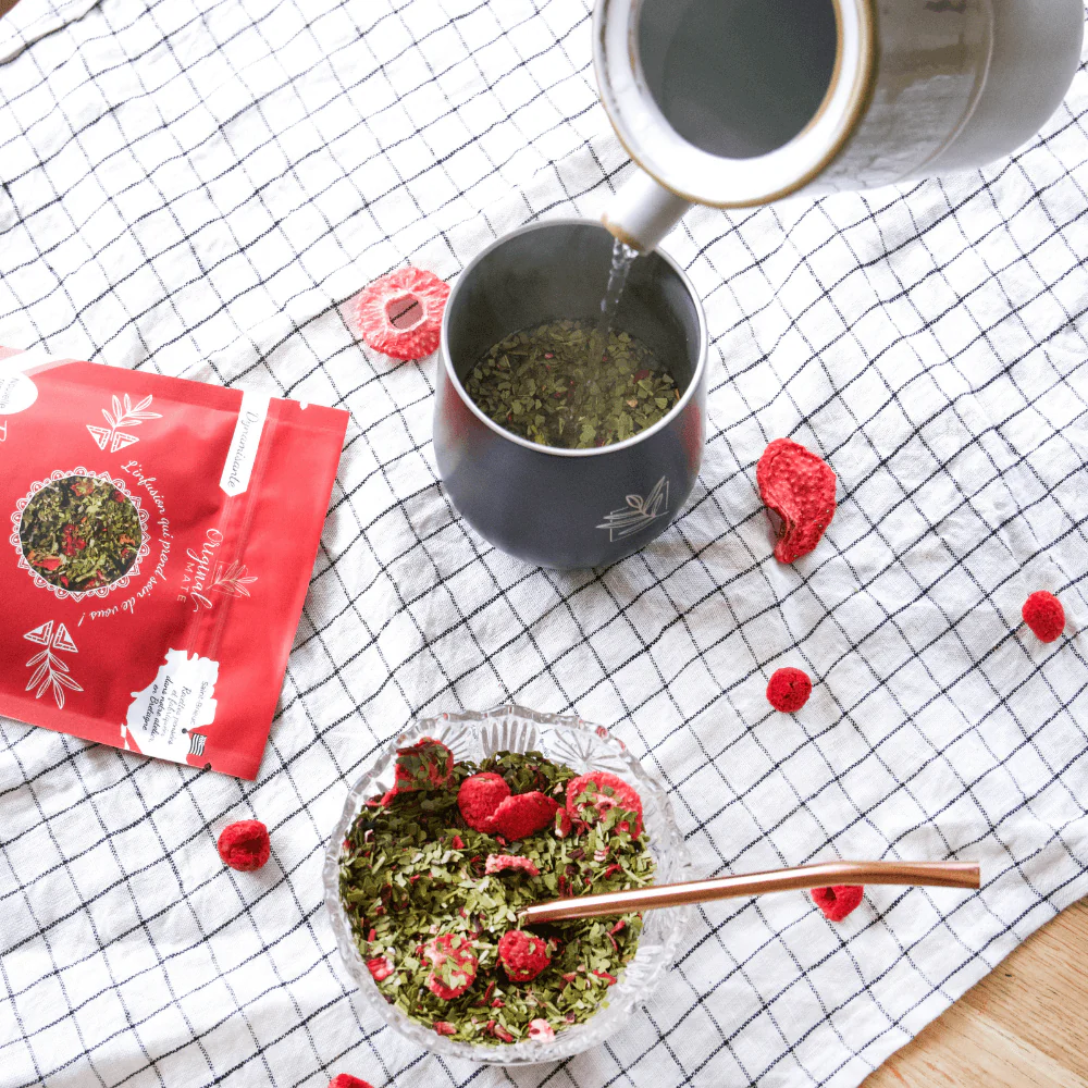 Maté fraise framboise myrtille bio sachet 10 g