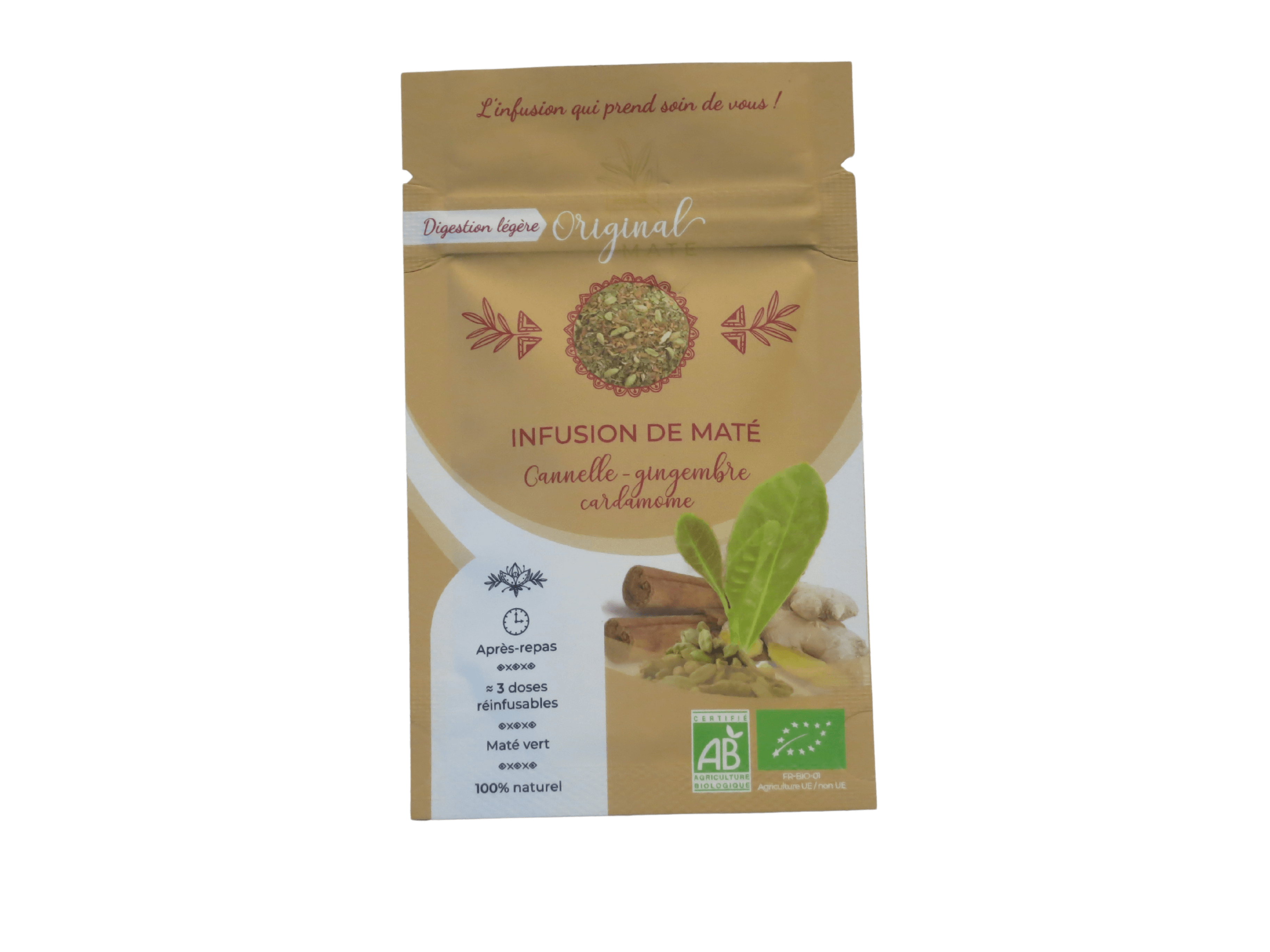 maté en sachet de 10g