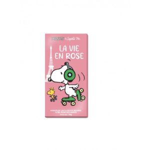 Snoopy Tablette chocolat au Lait Petits beurrePeanuts tablette chocolat au lait ptits, la vie en rose, 70g