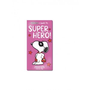 Snoopy Tablette chocolat Noir Sésame GrilléPeanuts Super Héros tablette chocolat noir et sésame grillé 70g