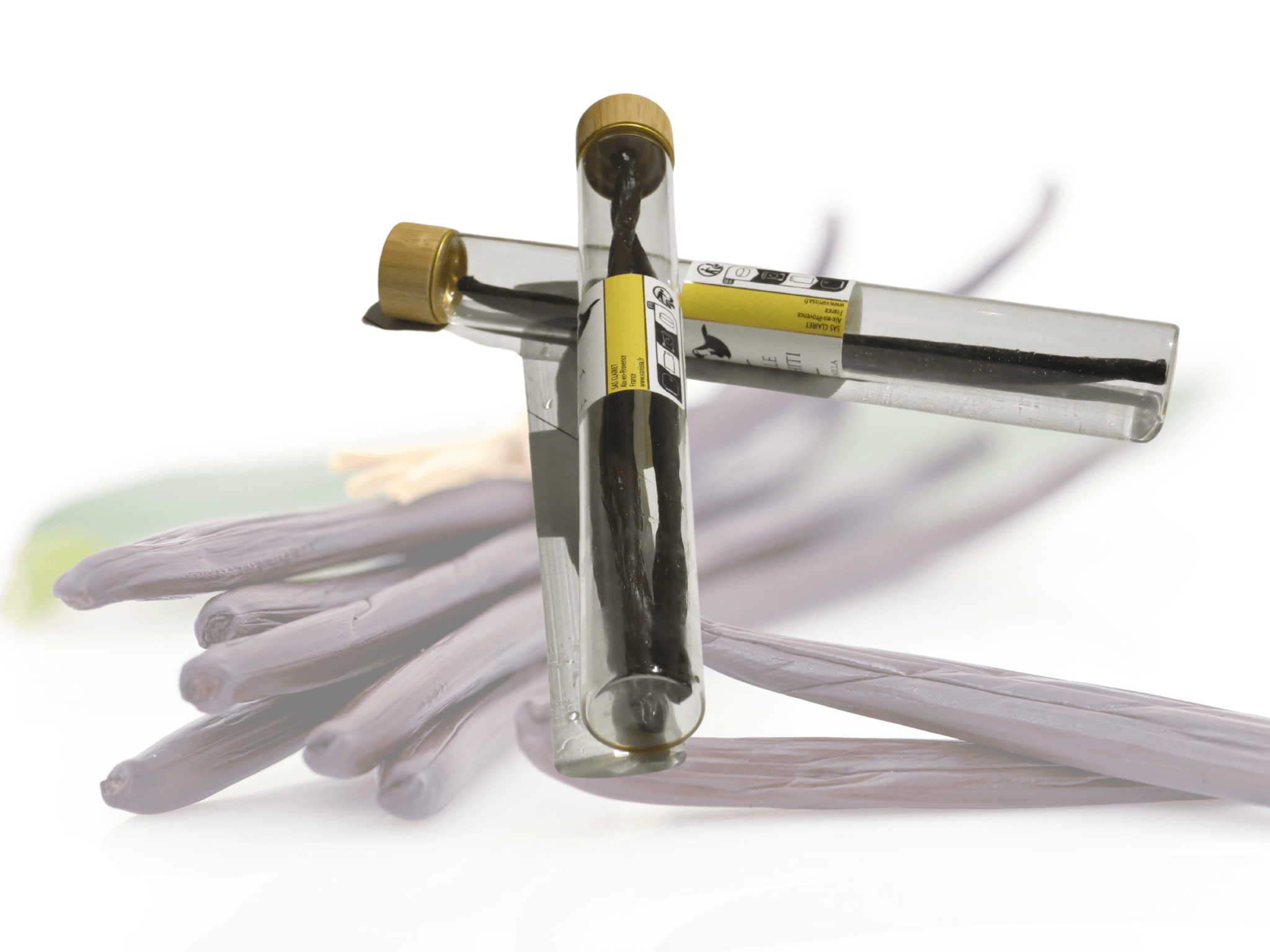 vanille 2 gousses en tube