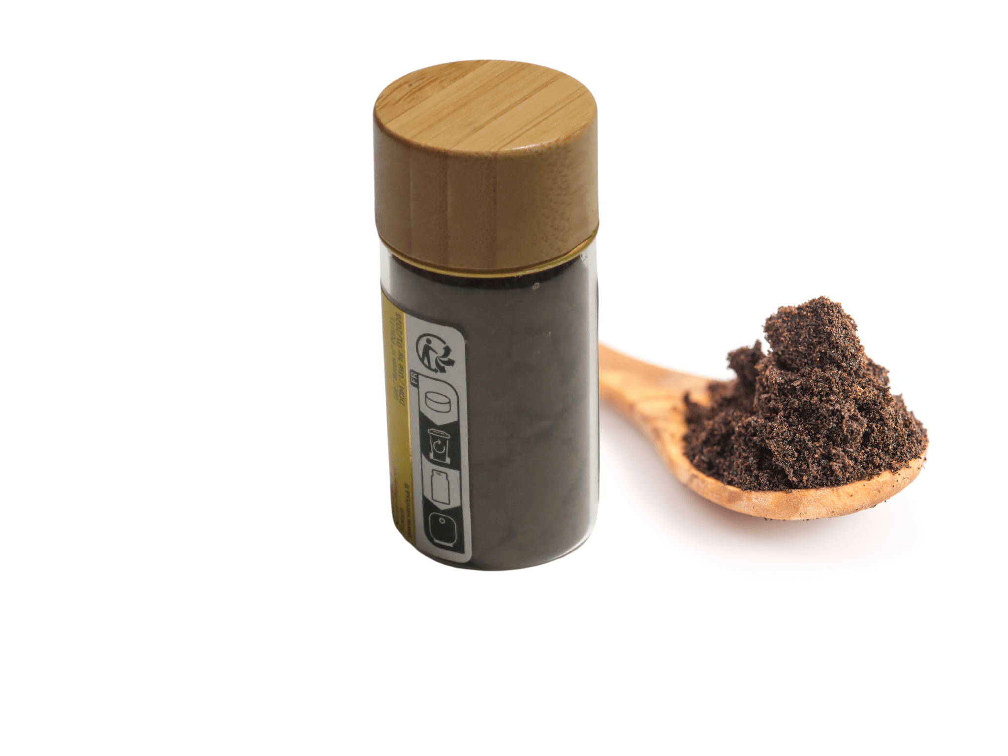 vanille bourbon moulue en pot de verre